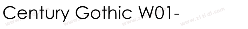 Century Gothic W01字体转换 Century Gothic W01字体转换
